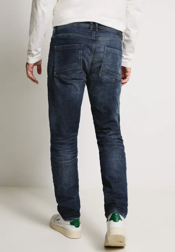 Explorer Relaxed Fit Jeans - dark blue wash
