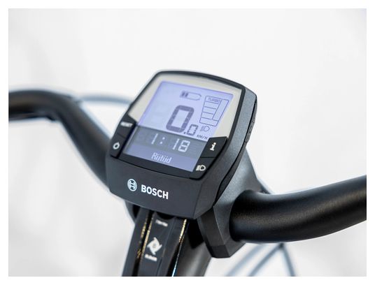 Vélo de Ville Électrique Trek Verve  2 Lowstep Shimano Acera/Altus 9V 400 Wh Bleu Alpine
