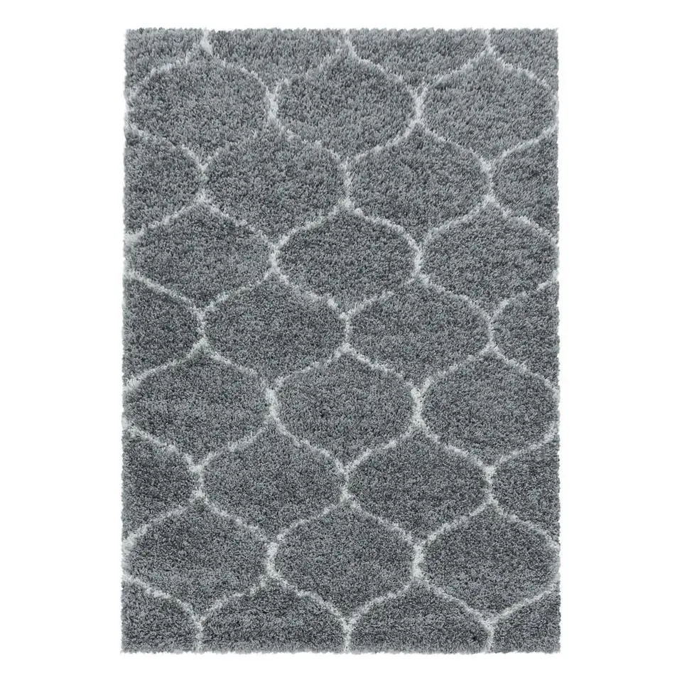 Opera Soft Shaggy Hoogpolig Vloerkleed Grijs - 200x290 CM