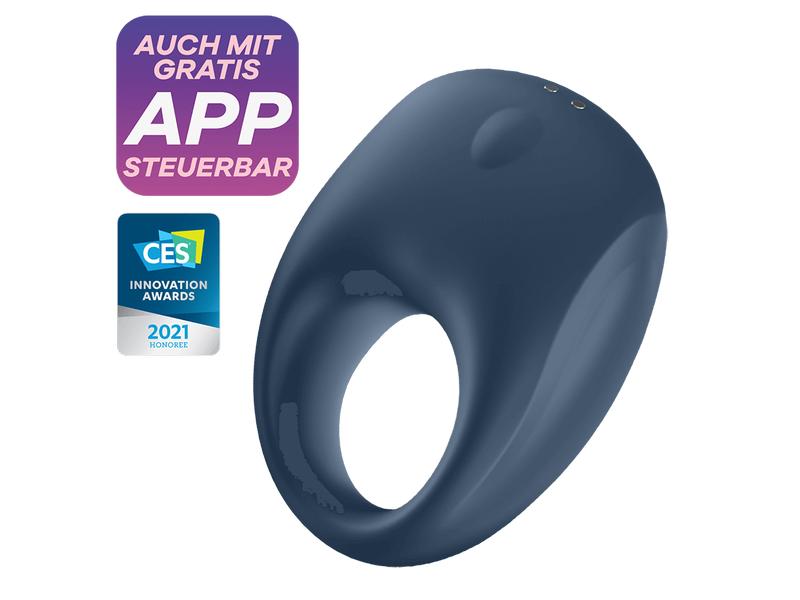 Satisfyer Penisring Strong One Vibrator Hochwertiges Sextoy aus geschmeidigem und dehnbarem Silikon