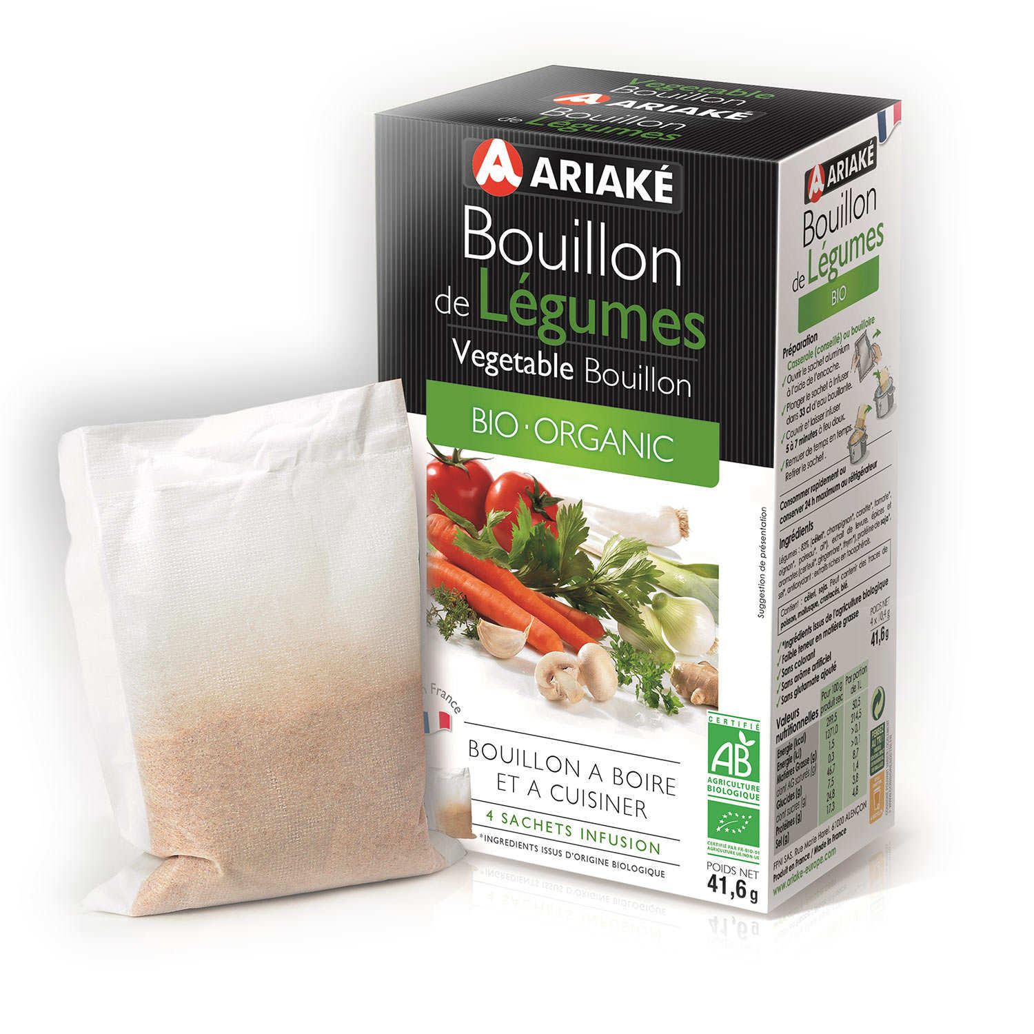 Bouillon de légumes bio - Ariaké