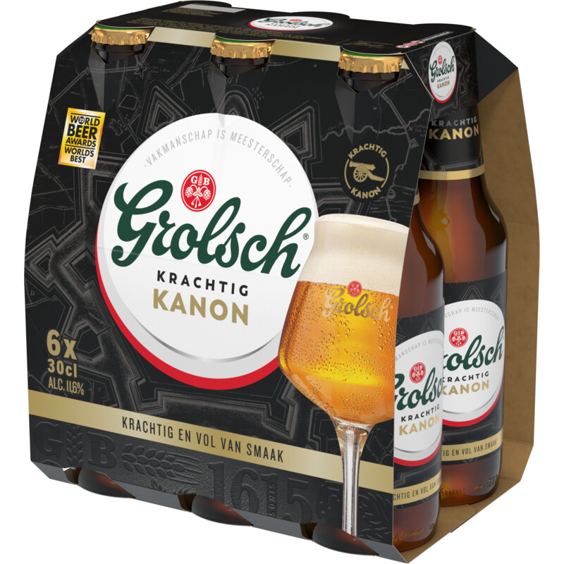 Grolsch Krachtig kanon speciaalbier 6-pack