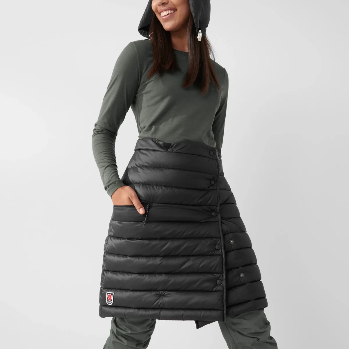 Fjällräven Women's Expedition Pack Down Skirt Black