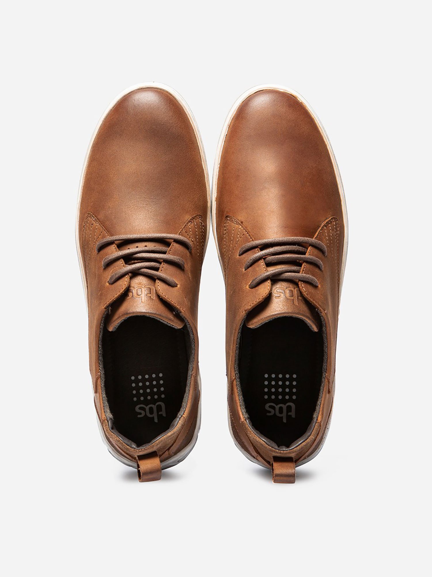 Baskets Homme Confort Purefoam Cuir Marron