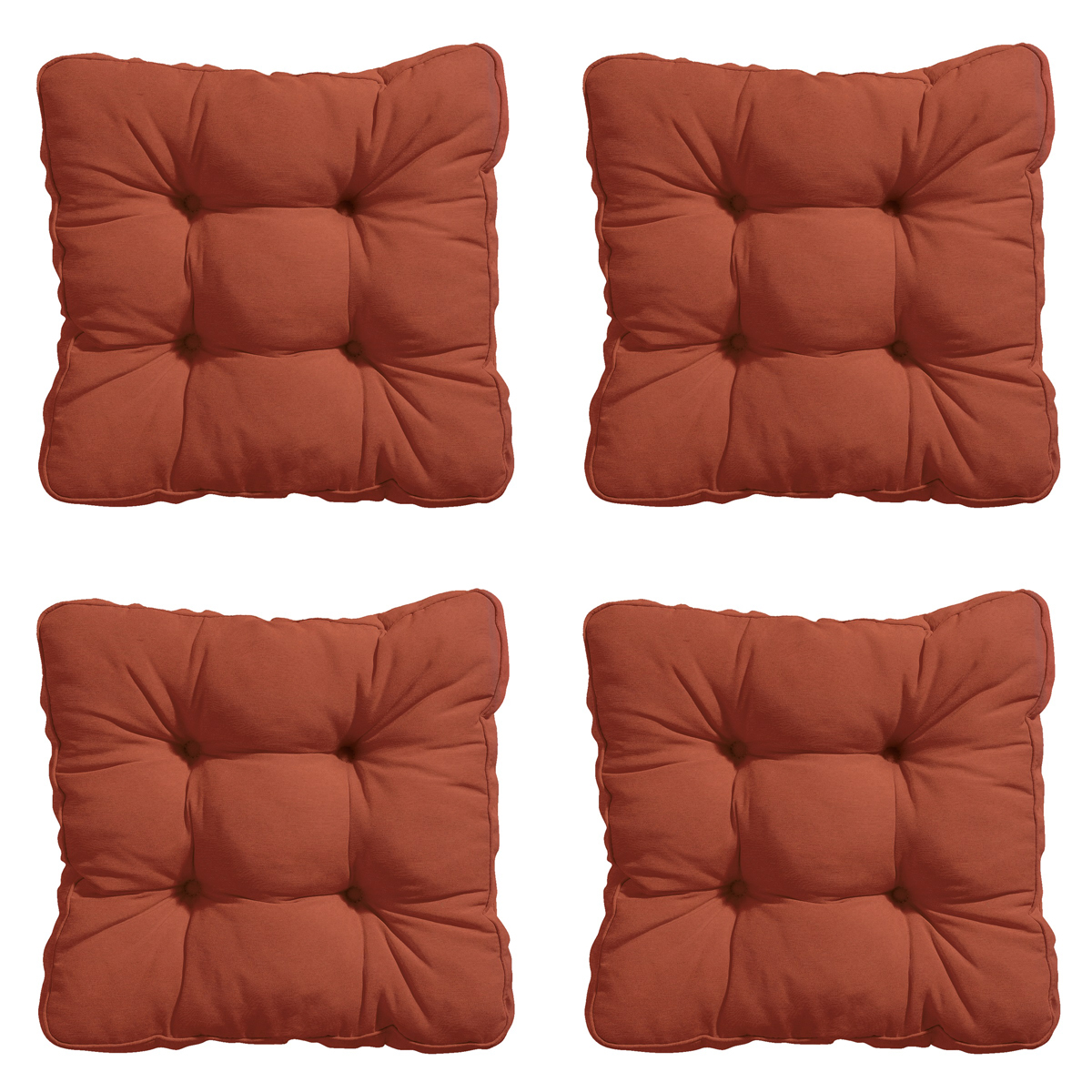 Madison Panama terra Zitkussen - Set van 4