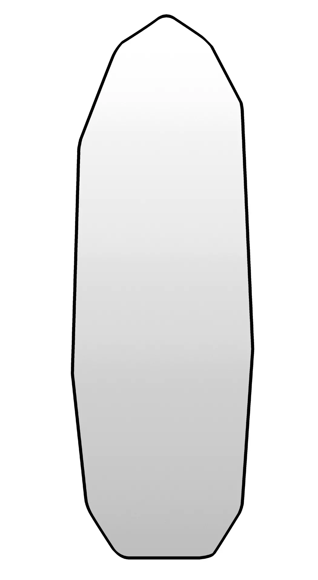 Standspiegel Miraqulix 56 x 165 cm