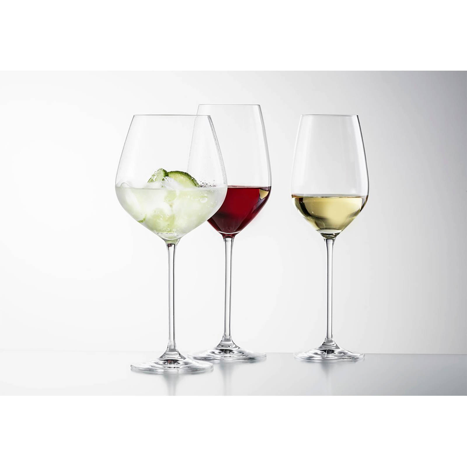 Schott Zwiesel Wijnglazen Fortissimo - Set 18 delig - Witte en Rode Wijnglazen & Gin Tonic Glazen
