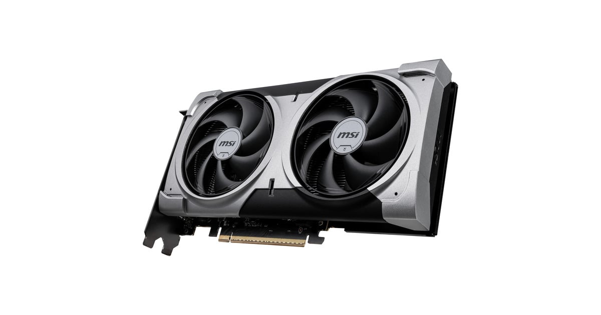 MSIGeForce RTX 5060 Ti 16G VENTUS 2X OC PLUS grafische kaart  (3x DisplayPort, 1x HDMI)