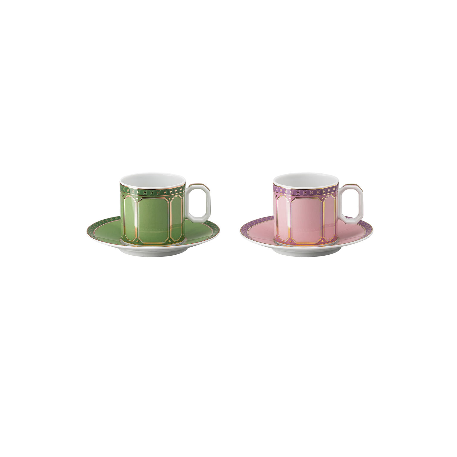 Signum Fern + Rose Set 2 Espressotassen
