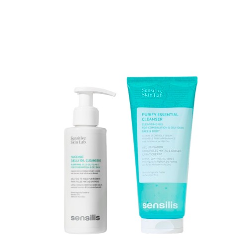 Sensilis Succinic [Jelly Oil Cleanser] Gel de Limpeza 150ml   Purify Gel de Limpeza 200ml