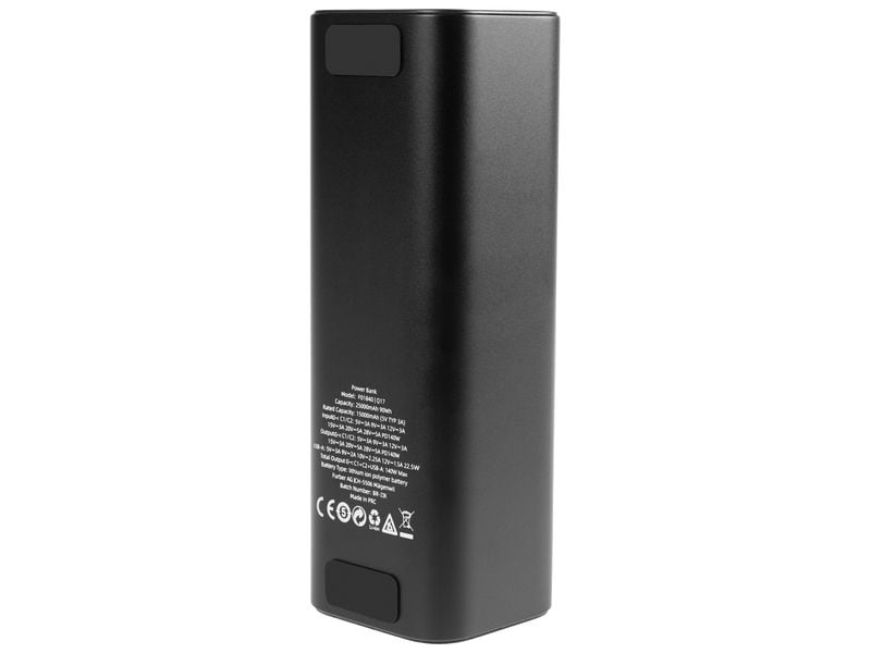 onit Powerbank Pro Block 25000 mAh PD Leistungsstarke Powerbank in kompaktem Design mit drei Ladeanschlüssen