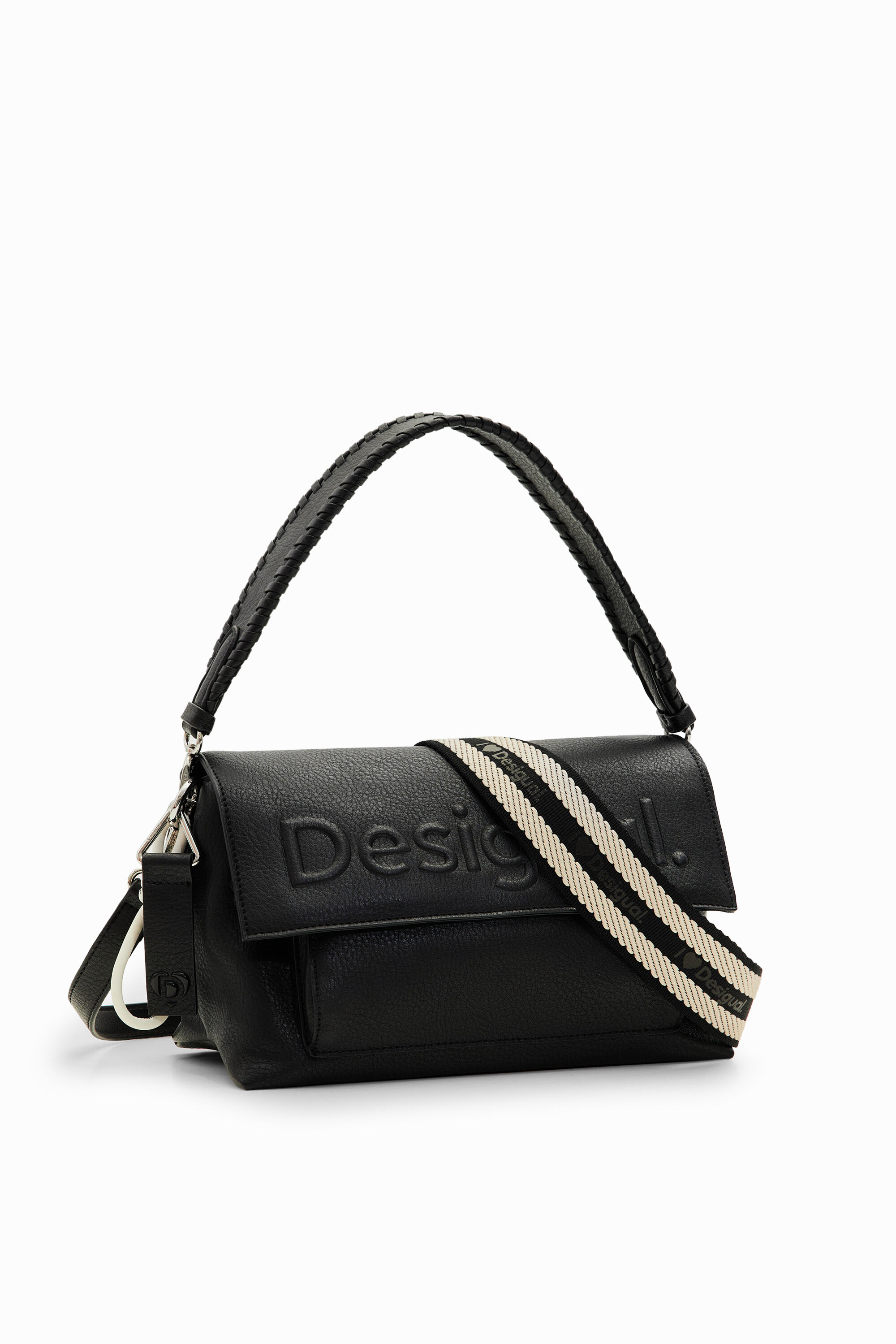 Bolsa de ombro com logotipo M