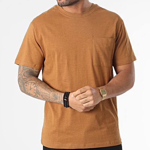 Tee Shirt Poche 21107372 Marron
