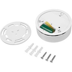Détecteur de fumée Smart Wi-Fi, blanc