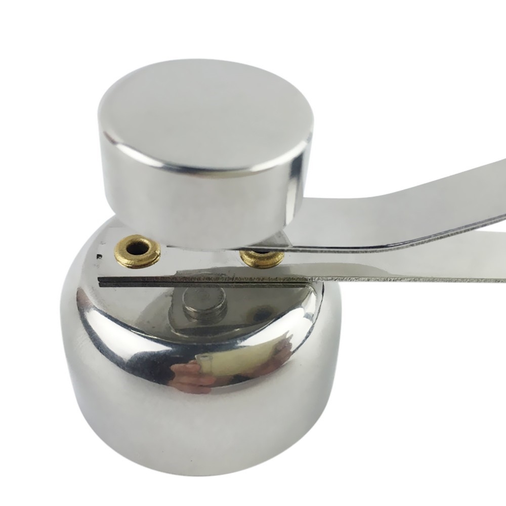 (Ø33mm) Edelstahl Eierschalenbrecher Cutter Eierköpfer Eieröffner - Silber