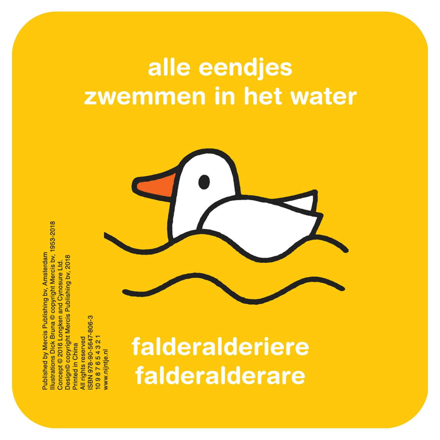 zing mee met nijntje - badboek