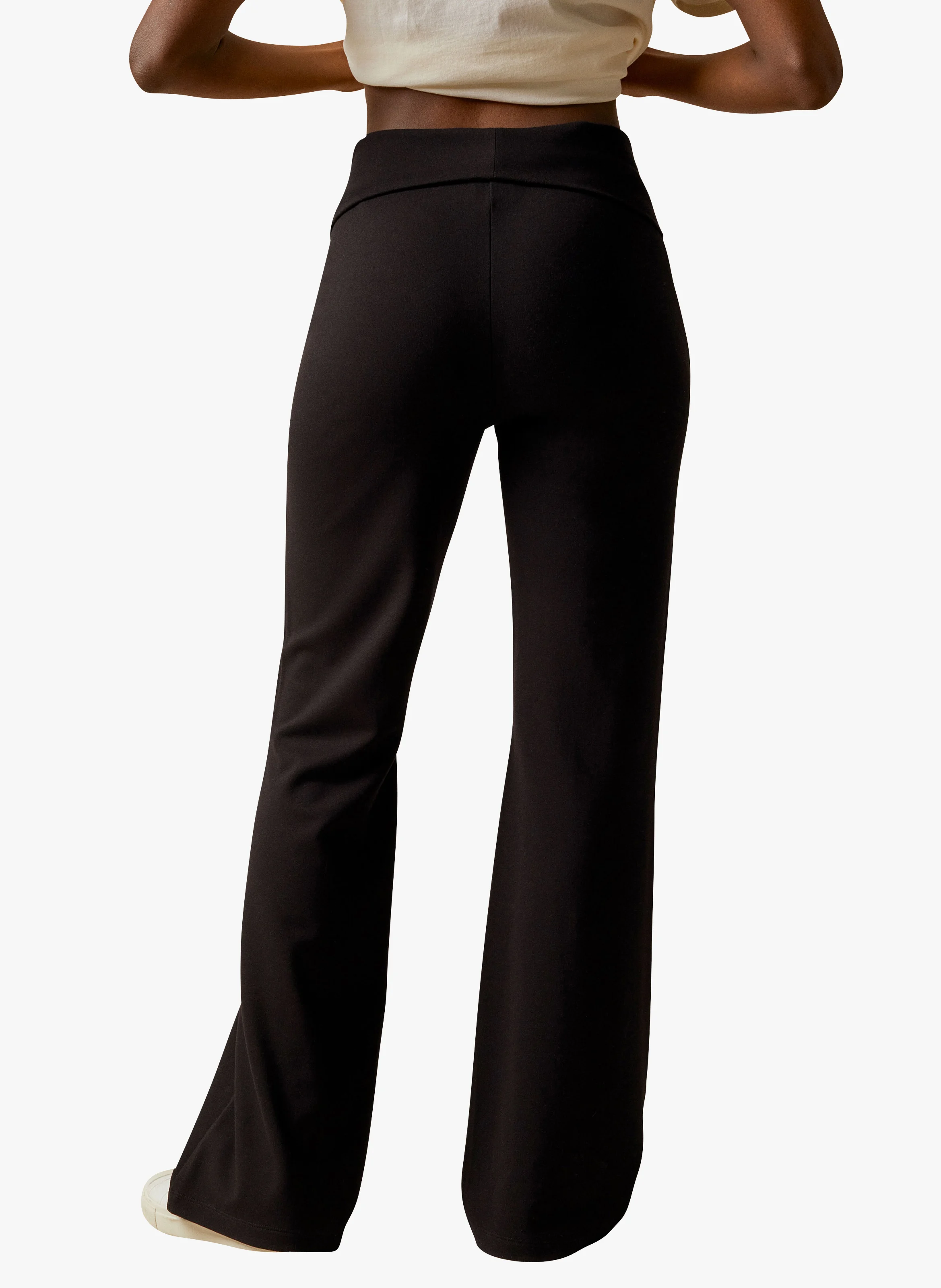 Pantalon de grossesse évasé | Noir