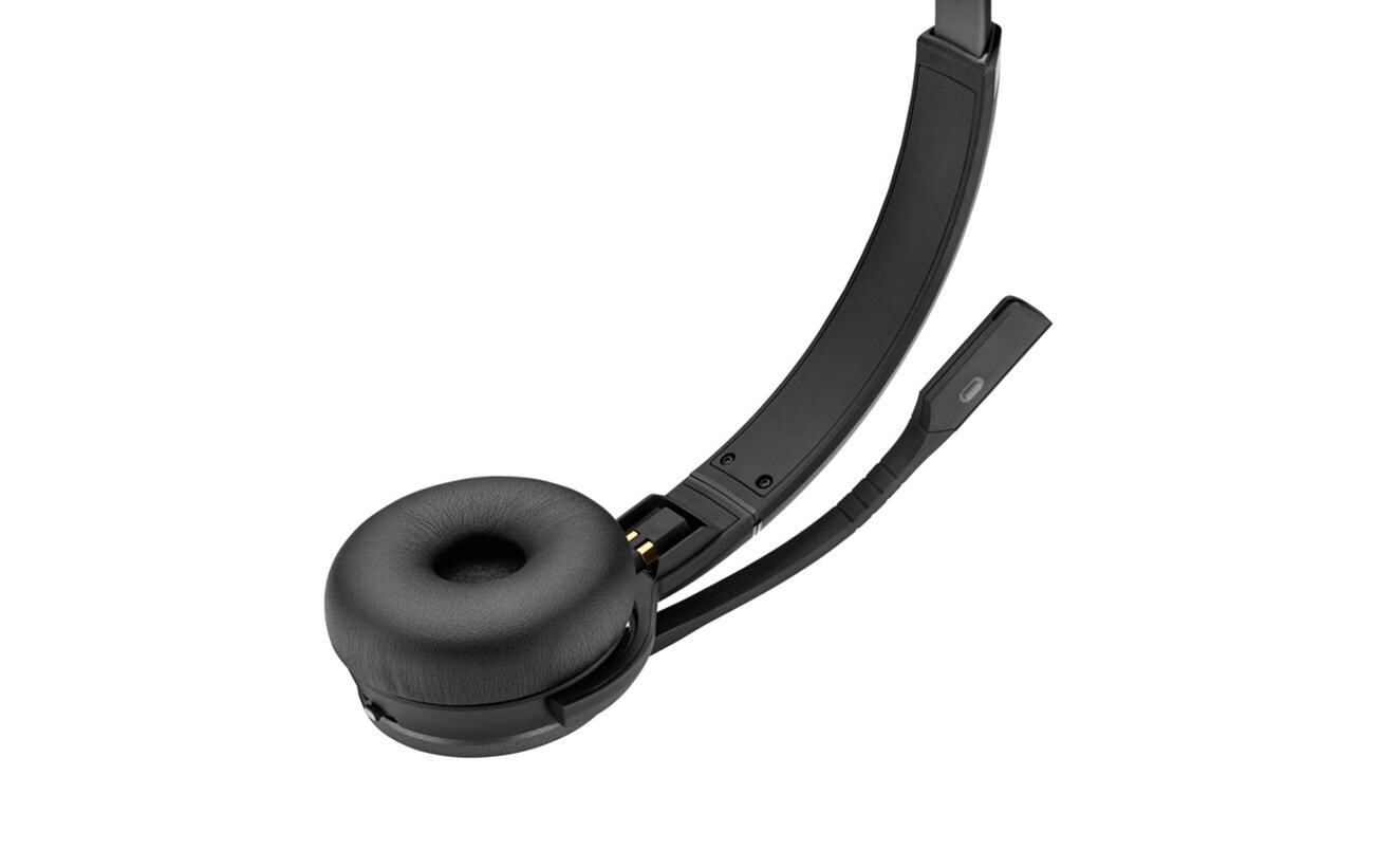 Headset IMPACT 5063 Duo inkl. Basisstation<br>EPOS Beidseitiges, kabelloses DECT-Headset für Profis