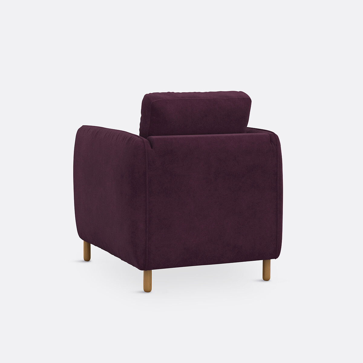 INTERIORES REDOUTE<br>Poltrona de veludo, Lomeo