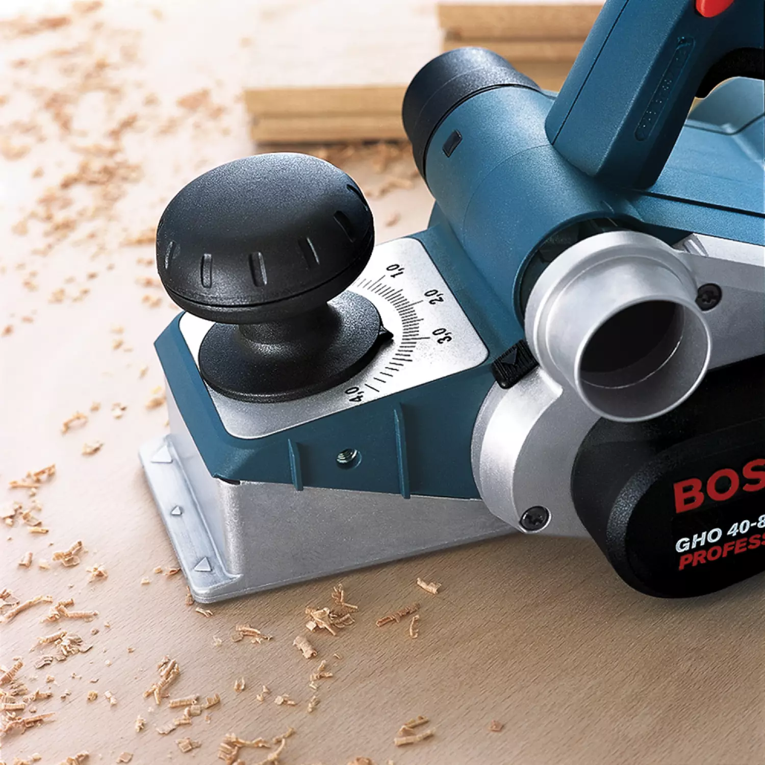 Bosch GHO 40-82 C Schaafmachine in L-Boxx - 850W - 4mm