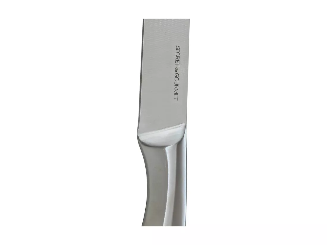 Couteau à Trancher Inox Forgé 34cm Gris