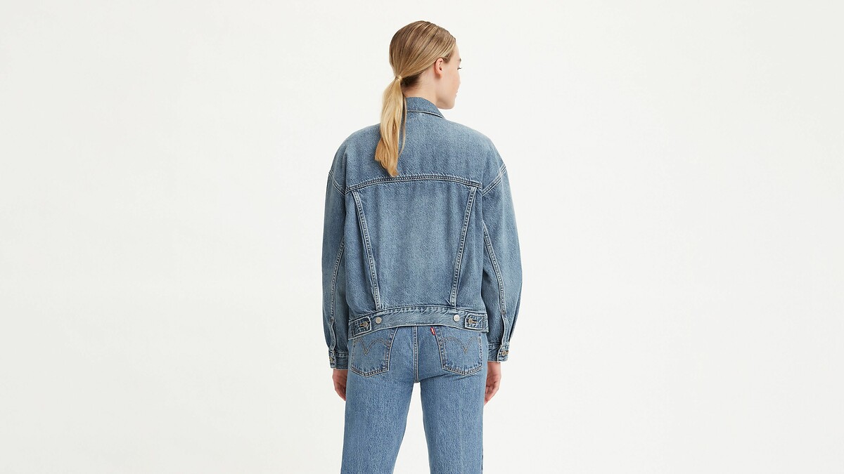 Colete Levi's anos 90 estilo caminhoneiro