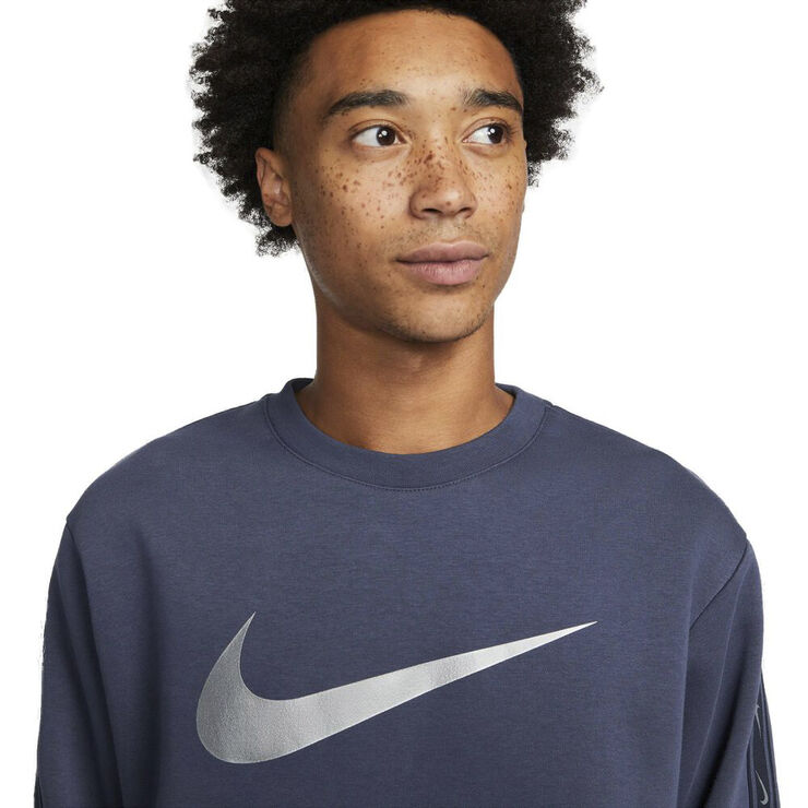 Nike Sportswear Repeat Fleece Sweatshirt Blå