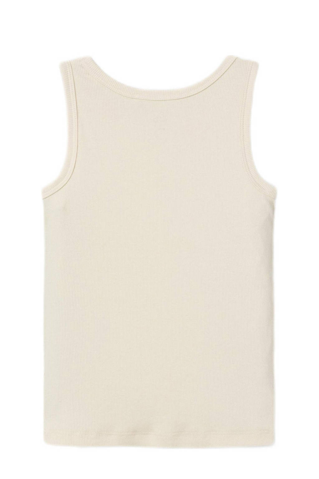 NAME IT top NKFFRISKE met hartjes beige