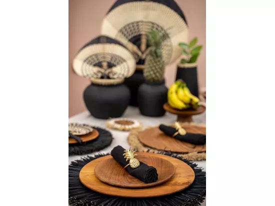 L'Assiette RondeTeak Root - XL