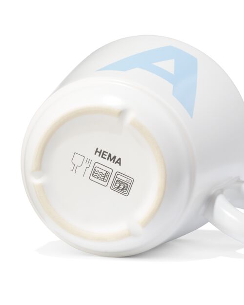 mug 280ml lettre A