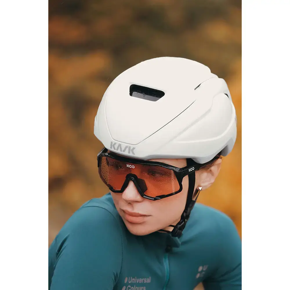 KASK Wasabi Race Fietshelm Mat Wit
