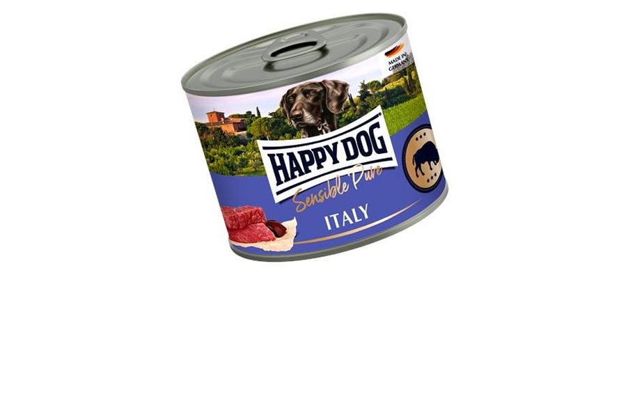 Nassfutter Sensible Pure Italy Büffel, 200 gAlleinfuttermittel für ausgewachsene Hunde