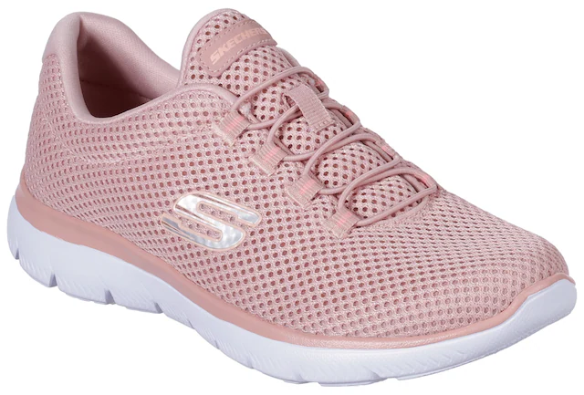 Skechers Slip-On Sneaker »Summits«  Slipper, Freizeitschuh, Komfortschuh mit gepolstertem Schaftrand