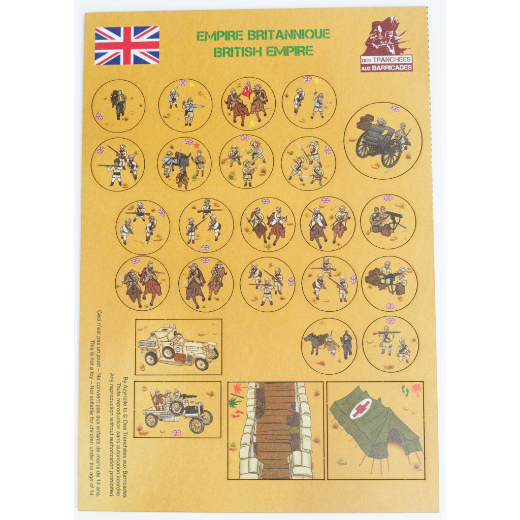 L'Appel du désert - Les Britanniques