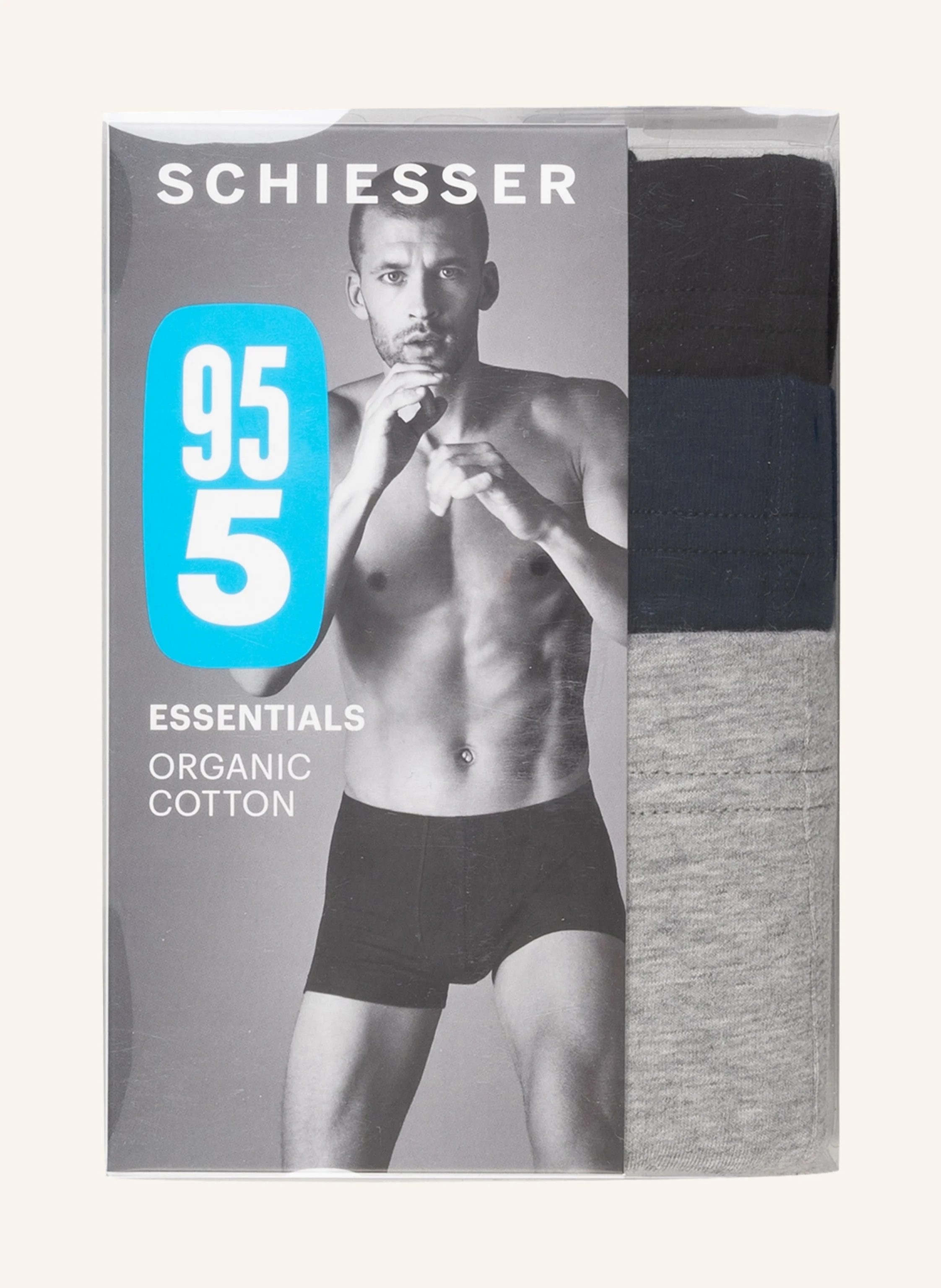SCHIESSER 3er-Pack Boxershorts 95/5