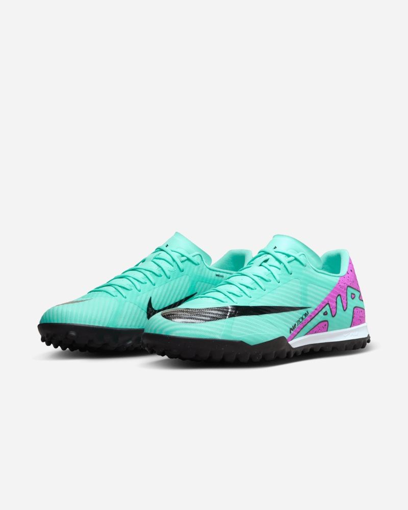 Chaussures de football Nike Mercurial Vapor 15 Academy TF Turquoise pour homme