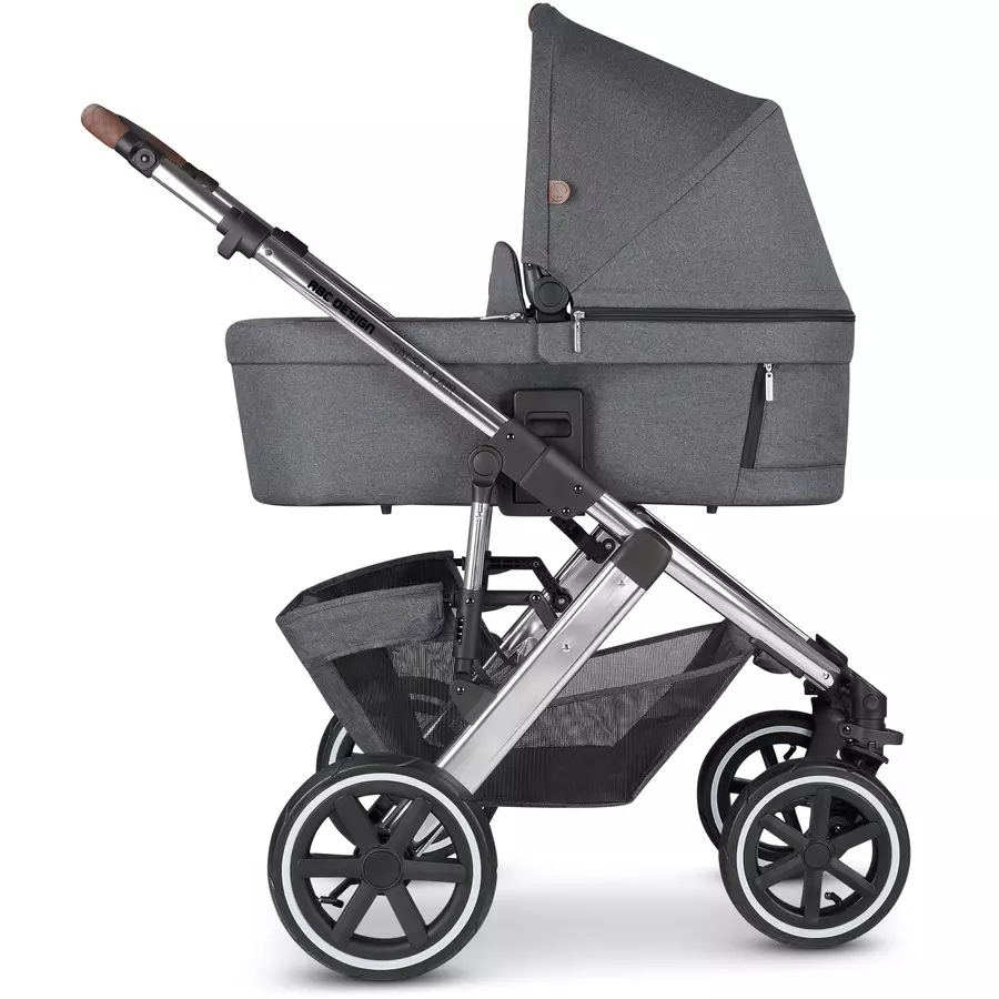 ABC DESIGN Kombikinderwagen Salsa 4 Air Asphalt Kollektion 2024