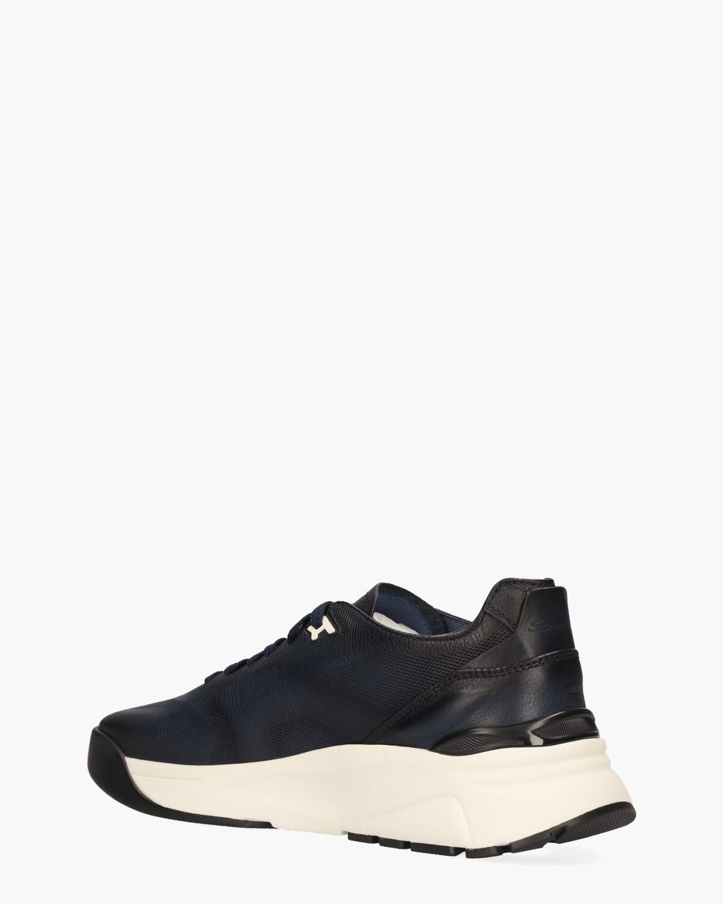 Santoni 22012 Donkerblauw Herensneakers