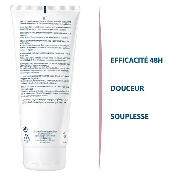 Creme Emoliente Nutritivo Ictyane da Ducray 200ml