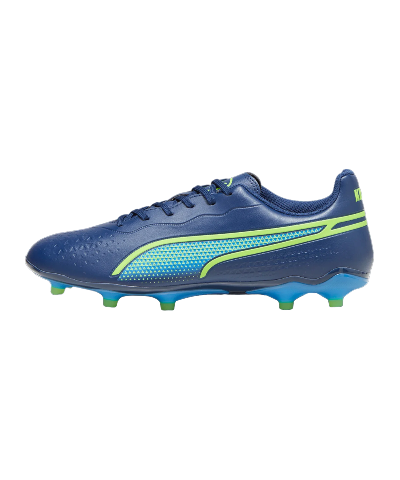 PUMA KING Match FG/AG Gear Up Blau Grün F02