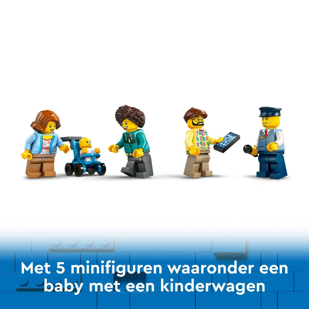 Zeer mooie aanvulling op de city serToeristische rode dubbeldekker Speelgoed Bus Bouwpakket voor Kinderen 60407