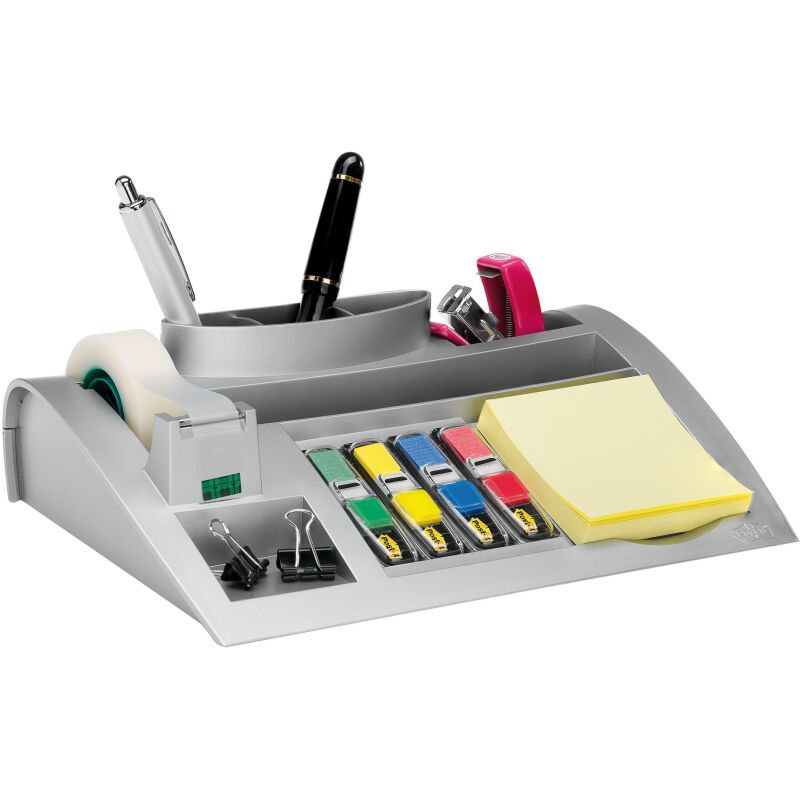 Organiseur de bureau 3M - gris 9 compartiments
