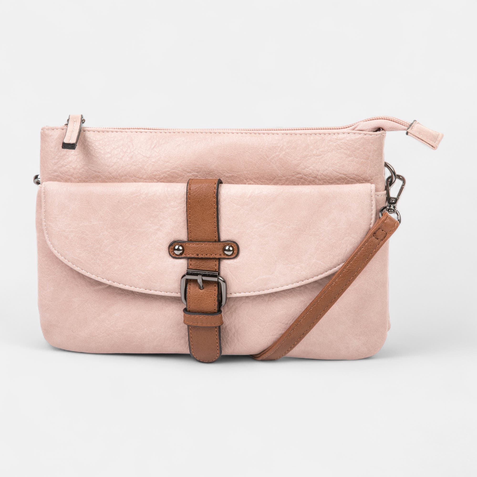 Sac bandoulière rose