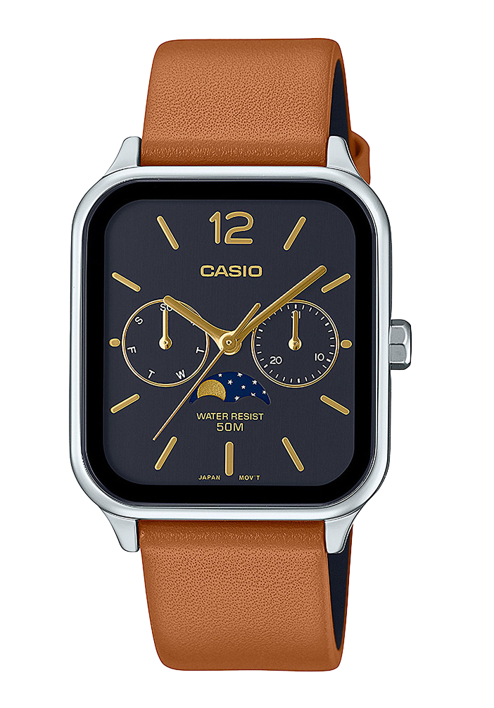 Casio Timeless Collection Mondphase Braun MTP-M305L-1AVER