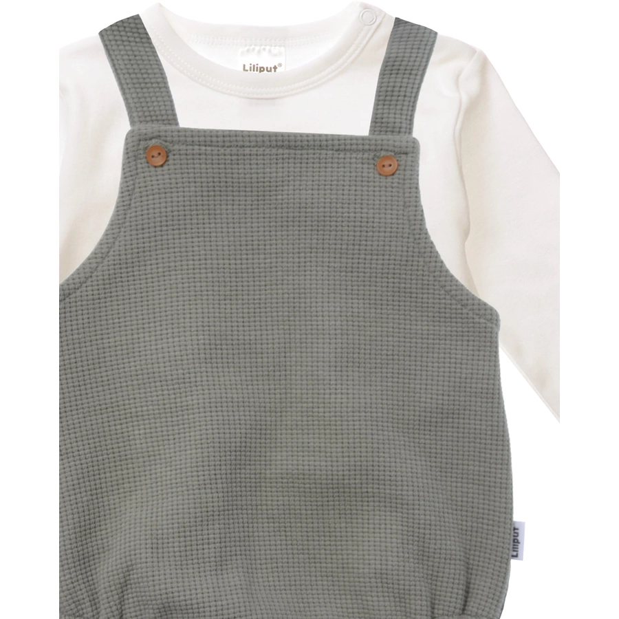Liliput 2tlg. Set oliv-weiss