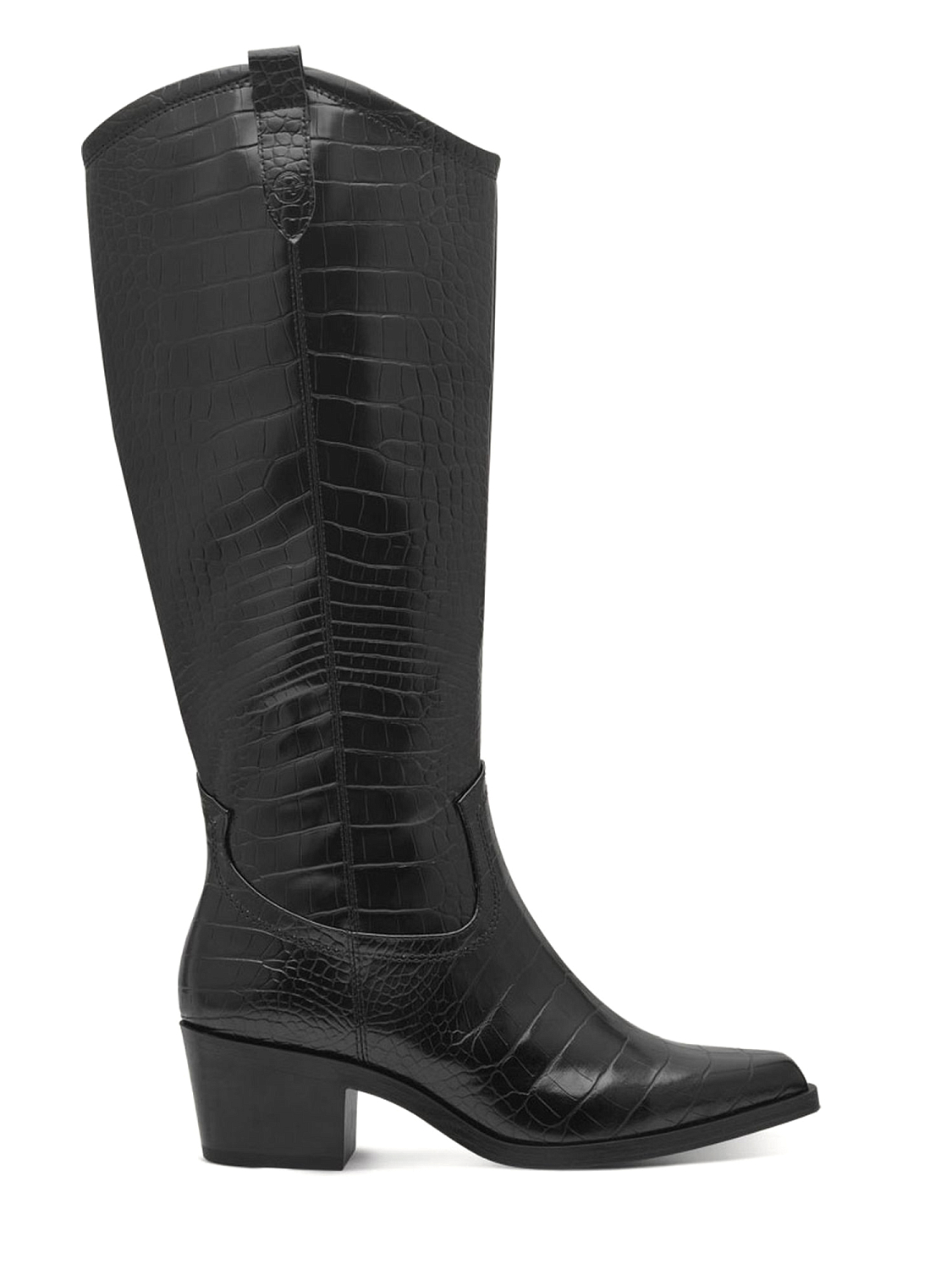 Tamaris Croc Cowboy boots