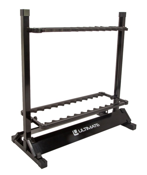 Présentoir pour cannes Ultimate Aluminium Rod Rack Black