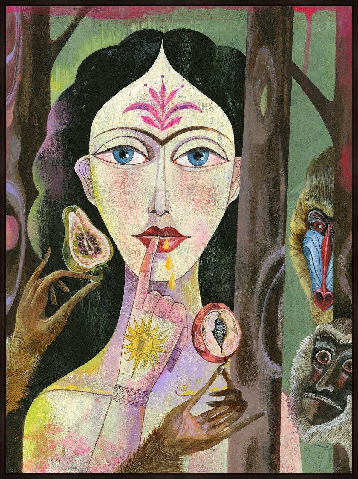 Eva I by Olaf Hajek - Limited Edition. Edition of: 150. Signed.