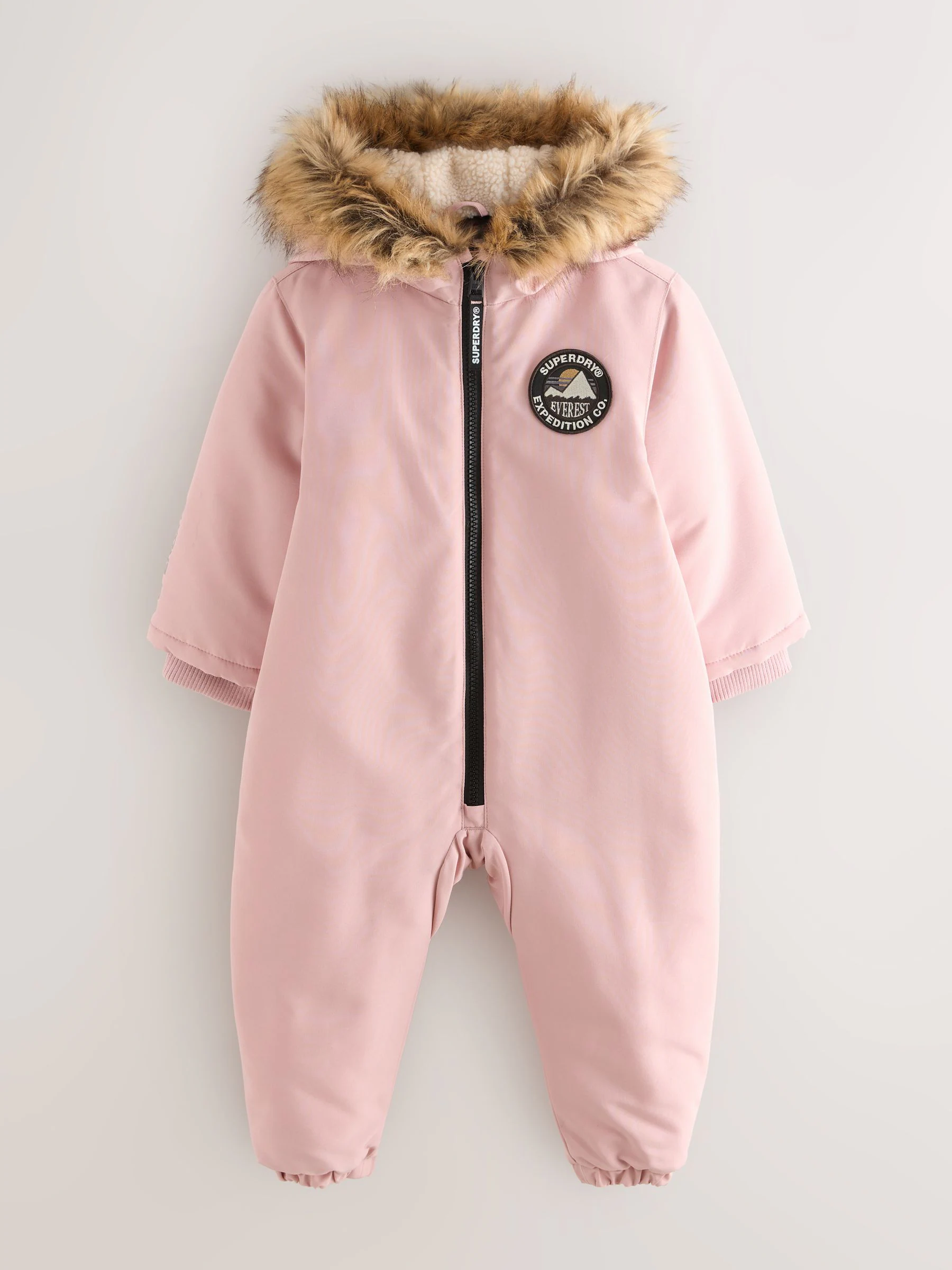 Lichtroze - Superdry Everest sneeuwpak