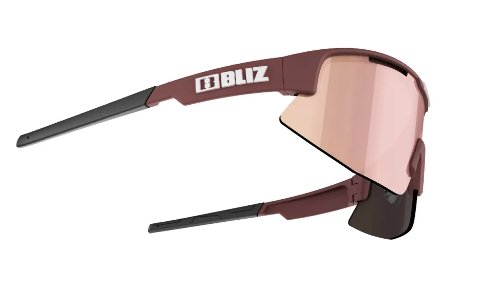 Bliz Matrix Small Wine Red/Brown Rose Multi